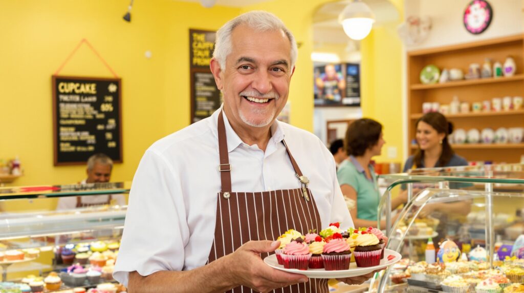 93-Year-Old Proves It’s NEVER Too Late: He Just Opened a Cupcake Shop!